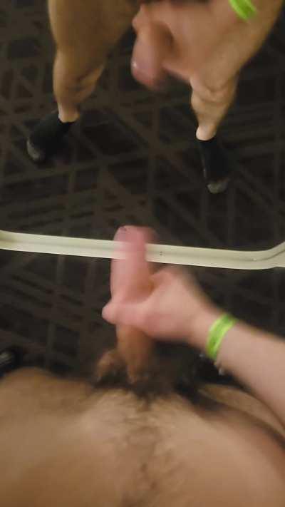 Who wants to be sprayed next? 