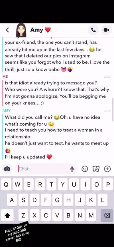 Never call your girlfriend a slut, because she’ll show you what she can really be like. Part 1. 