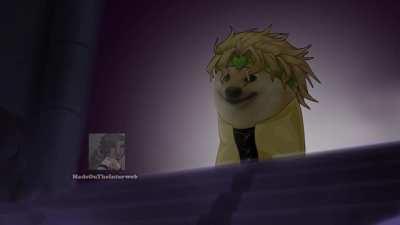 Doge's bizarre adventure: DIO is spooky