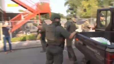 NFAC member has two negligent discharges at a rally and gets arrested, cue the hysterical screeching [Lafayette, Louisiana]