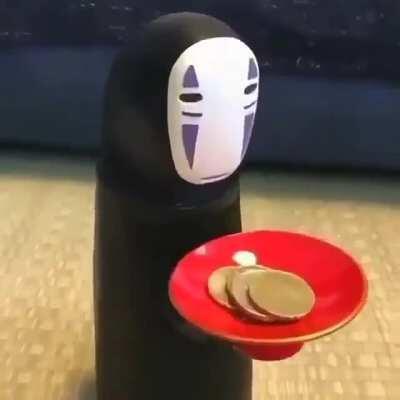 Spirited Away (Kaonashi) No-Face Piggy Bank