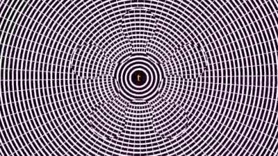 A video that is designed to create a natural hallucination based on the motion arteffect