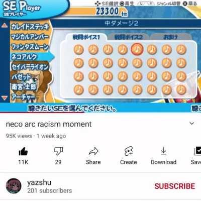 neco arc racism