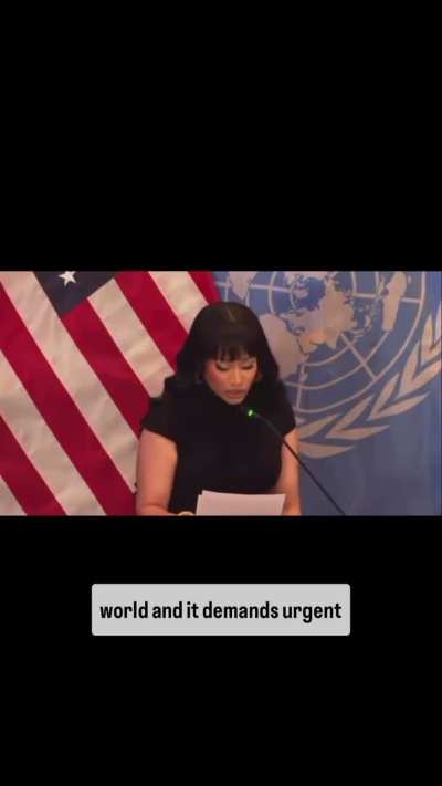Nicki Minaj Speaks To UN & Calls  For Actions To Protect Christian In Nigeria
