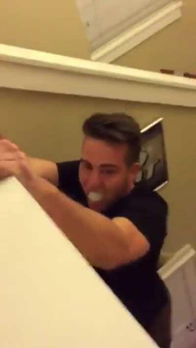 Hold my beer, time for some face pong