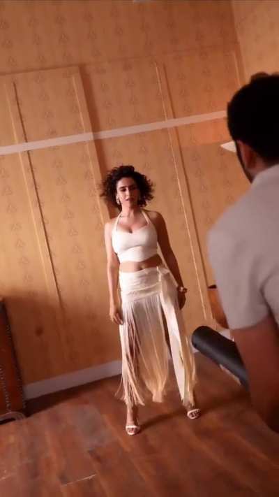 Sanya Malhotra 'Charmer' Song BTS