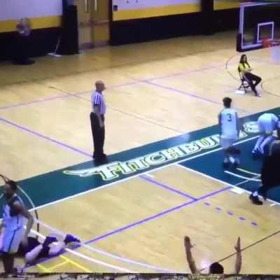 Sucker punch during a game