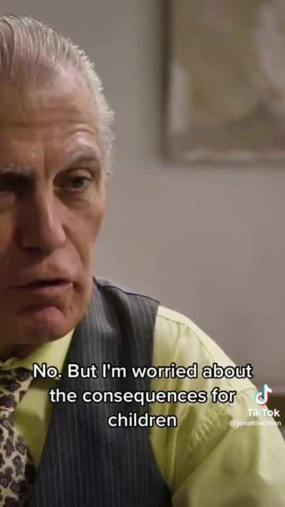 “Straight pride activist” forgot his talking points