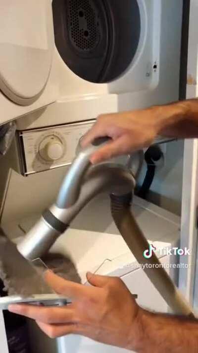 PSA for Condo Dwellers: Your dryer's second lint trap (Fire Prevention)