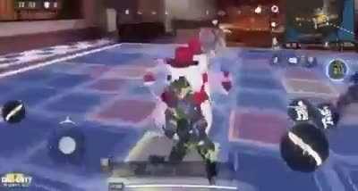 Making party with my friends at downtown