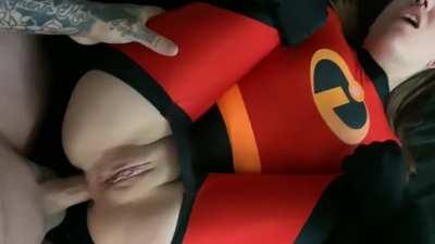 Violet gets fucked in the ass