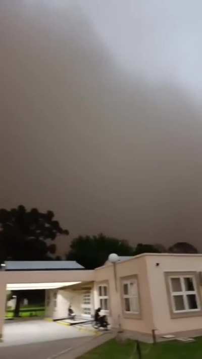 Así se aproxima la super tormenta que azotara distintos puntos del país