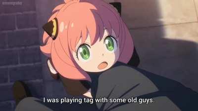 Anya wants to go back home, with her dad