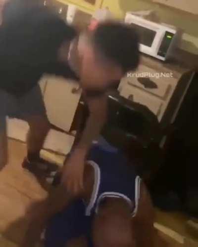 Guys beats his mother's ex for abusing her! [Legend]