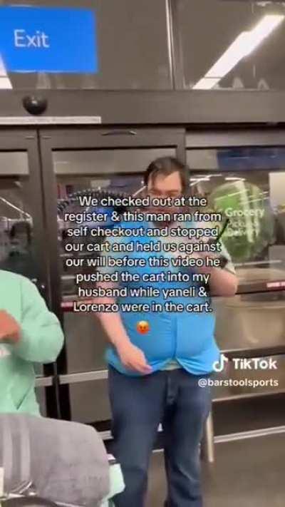 Mans does not get paid enough for this response