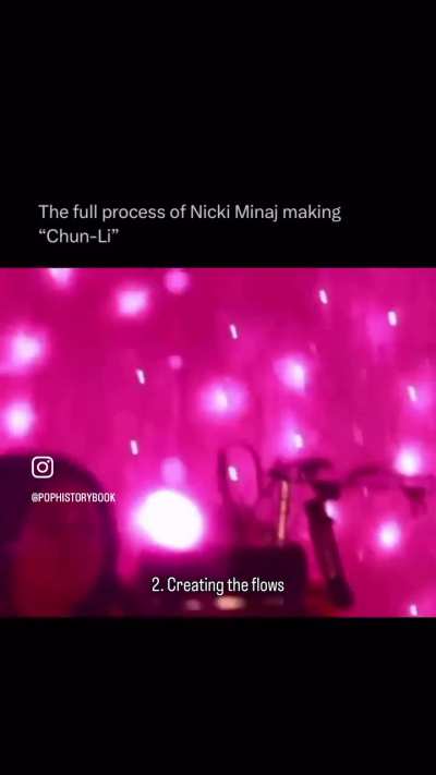 Seeing artist create songs is magical tew me