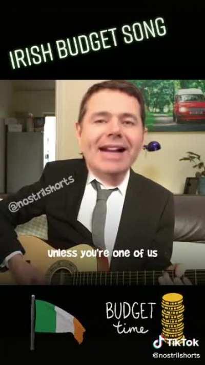 Irish Budget Song - came into me whatsapp today felt it was worthy of the share...