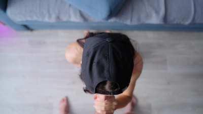 his slobbery cock looks good to me