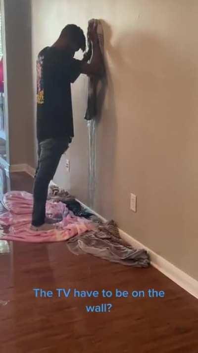 Mounting your tv support