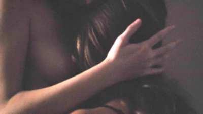 Kate Lyn Sheil & Riley Keough lesbian thrist in The Girlfriend Experience s01e02 (2016)