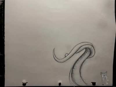 Horror film pencil tests [OC]