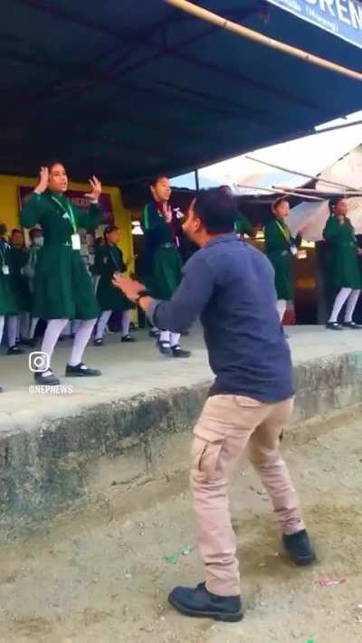 Military training in Nepal