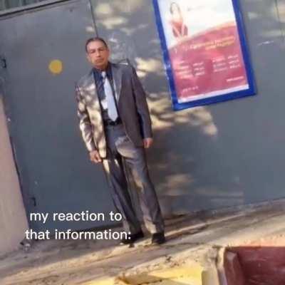 Vince Desi's reaction to that information