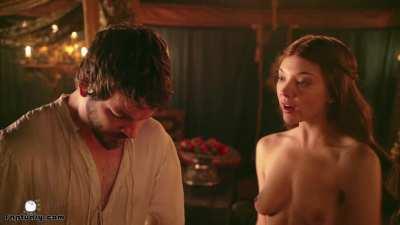 Natalie Dormer in her only nude scene from Game of Thrones