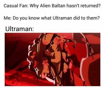 The reason why Alien Baltan hasn't returned