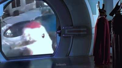 The Trade Federation get an unexpected transmission