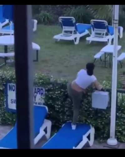 Ass gravity is a bitch!