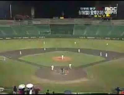 Good ol Korean baseball
