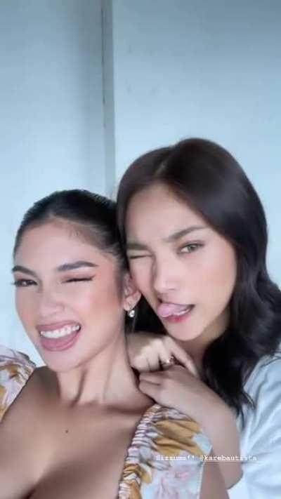 Heaven Peralejo & Karina Bautista