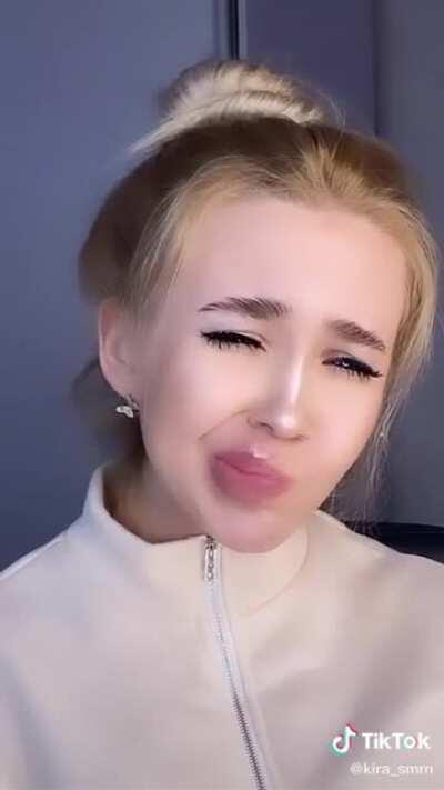 That mouth's doing many things but none of what it's supposed to do