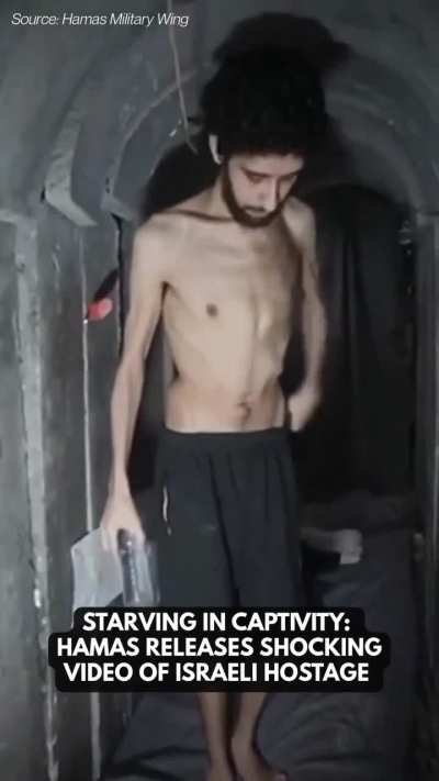 A disturbing new video released by Hamas’s military wing on Saturday (August 2) shows Israeli hostage Evyatar David in an emaciated condition, sparking urgent appeals for humanitarian intervention: