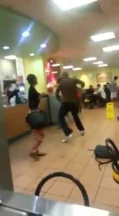 Racist gets beaten up by the husband of the wife he insulted
