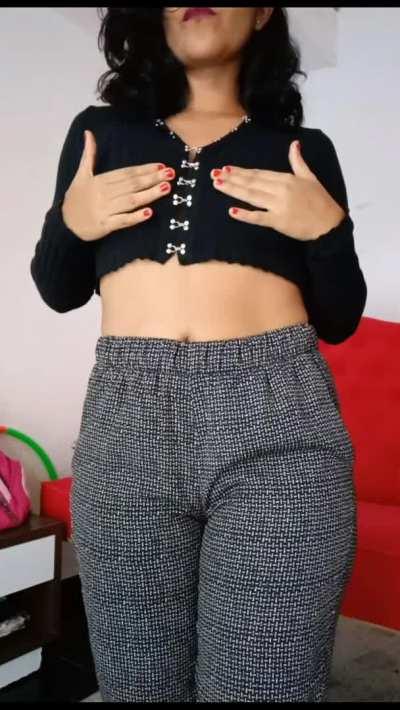 How do you like your nipples, very hard?