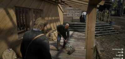 Npcs in cyberpunk 2077 vs Red dead redemption 2