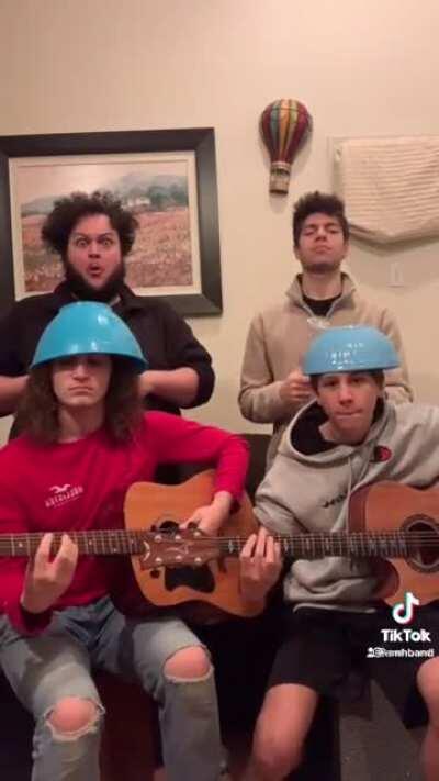 They're back again! @/amhband consistently giving wild impressions of some of the most unique voices in musical history