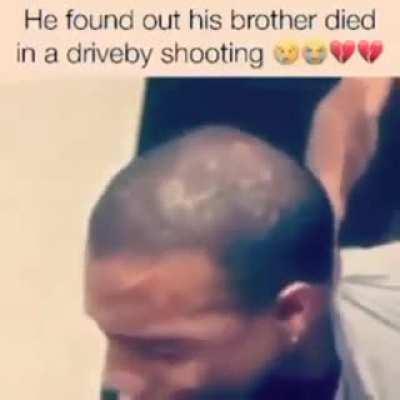 He's Being Comforted by His Friend