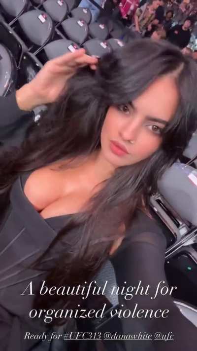 Nina looks beautiful tonight