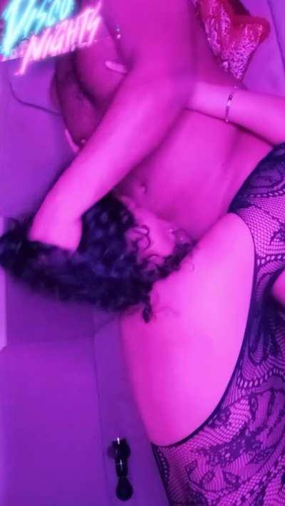 Intense throat fuck before pounding her holes!