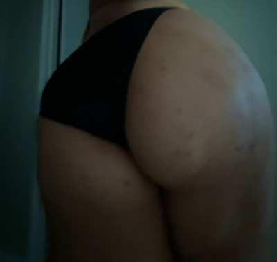 trying on my team swimsuit from high school, do you think it still fits? 