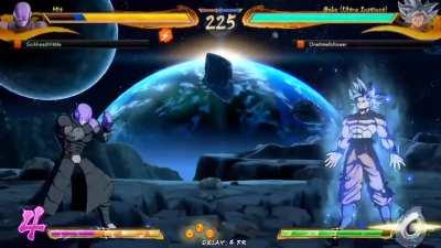 Context: my friend loves playing UI Goku and has him down pretty good specials and Supers wise. He thought I was gonna immediately attack after he came out so he tries his counter Lvl 1. Get jebaited