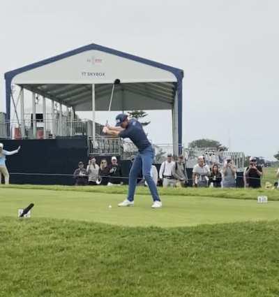 What a 365yrd swing looks like in slow-mo