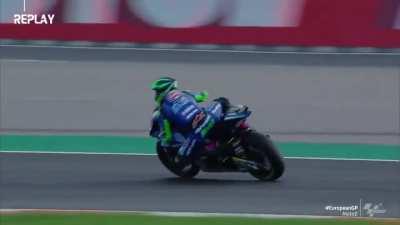 Enea Bastianini's save during Q2