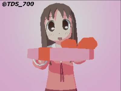 Osaka wishes you happy valentine's day <3 [OC]