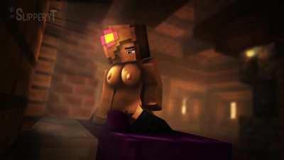 Jenny Loves Her Pillow (No Sound) [SlipperyT]