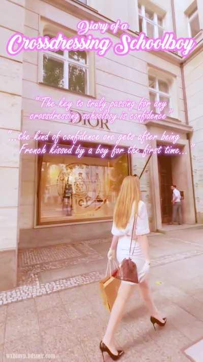 The passing confidence a crossdressing darling