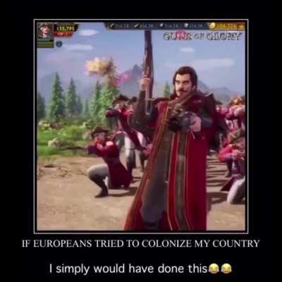 this what happen whnen Europe tryed to colinize the buddyretards 😌